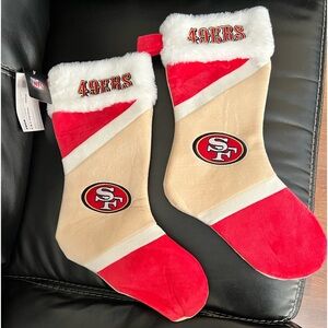 Niners Christmas Stockings